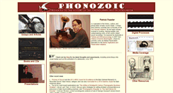 Desktop Screenshot of phonozoic.net